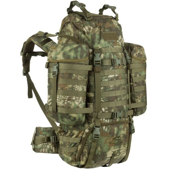 Wisport Raccoon Rugzak 65 L. Kryptek Mandrake