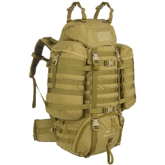 Wisport Raccoon Rugzak 65 L. Coyote