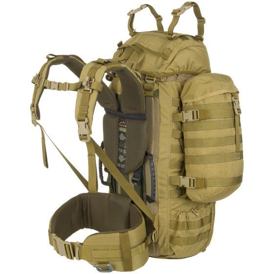 Wisport Raccoon Rugzak 65 L. Coyote