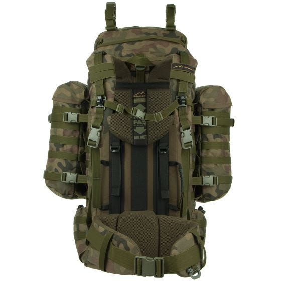 Wisport Raccoon Rugzak 85 L. - Polish Woodland