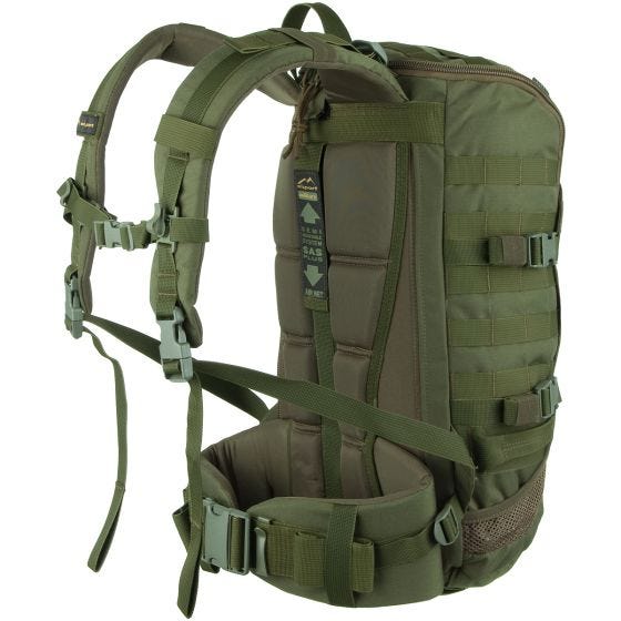 Wisport ZipperFox Rugzak 25 L. Olijfgroen