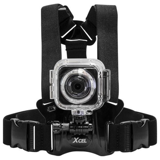 Xcel Borstbevestiging - Zwart
