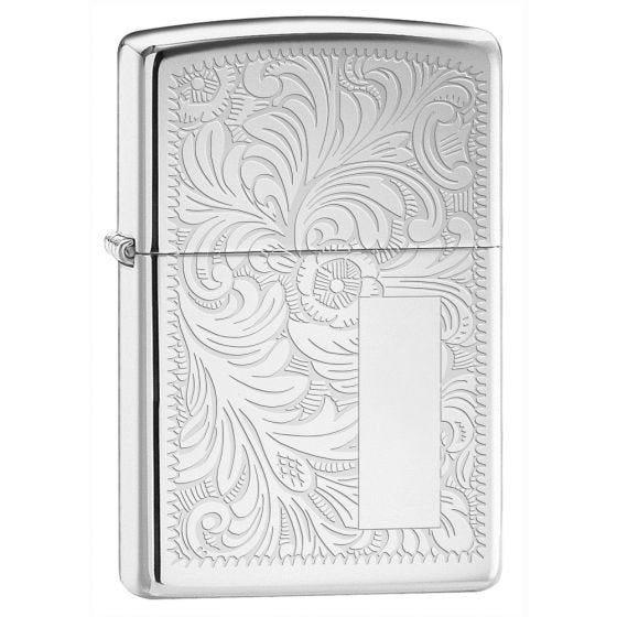 Zippo Venetian Aansteker High Polish Chrome