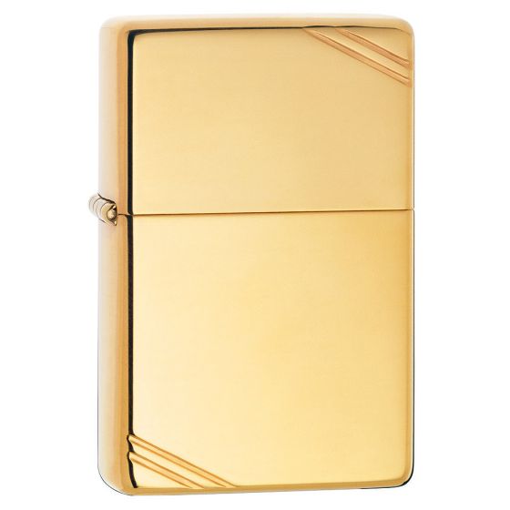 Zippo Vintage Regular Aansteker - Brass