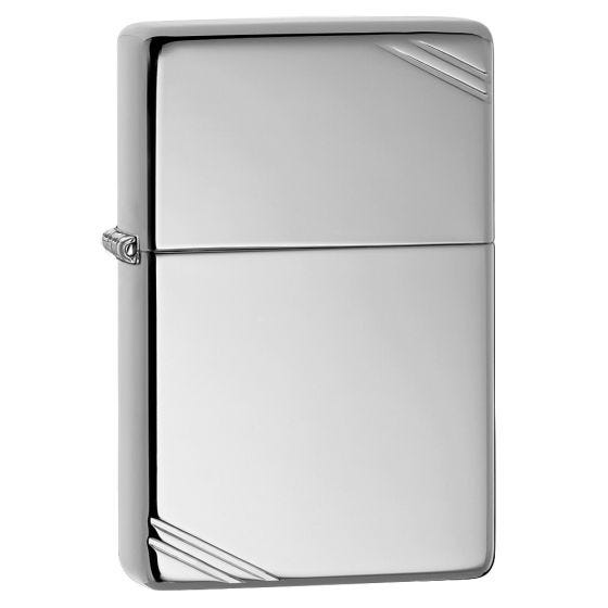 Zippo Vintage Regular Aansteker - Chroom